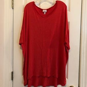 Size 3XL LuLaRoe High/Low Tunic Top